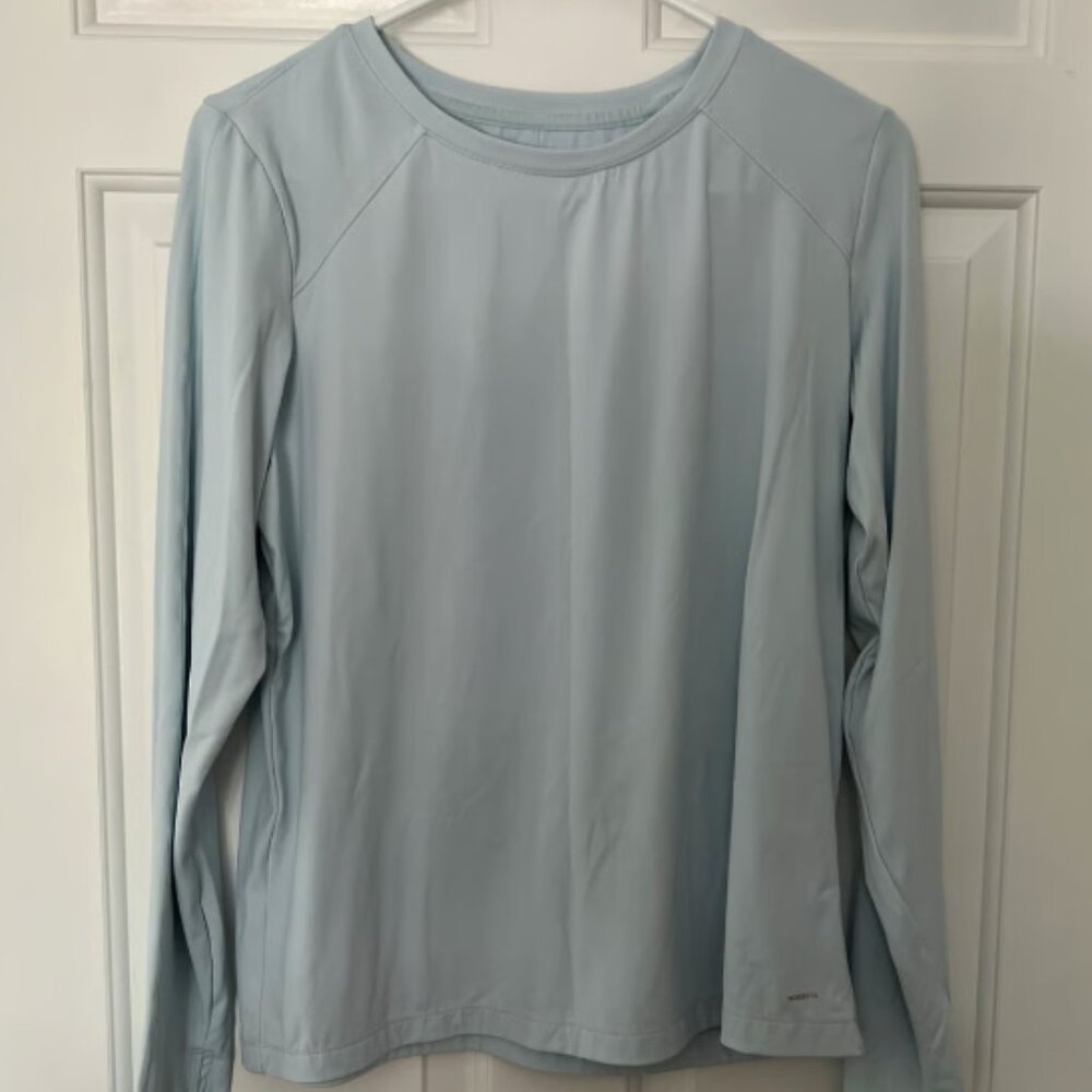 Light Blue Workout Top